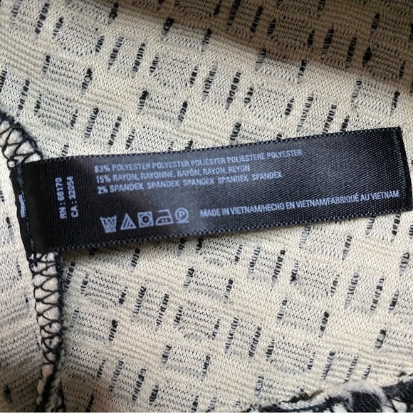 Saturday Sunday Anthropologie Isabel Bow Tie Dress Size Small S Black - Picture 11 of 12